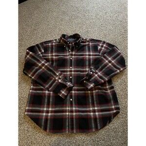 Men's Ralph Lauren Button Down Plaid Shirt, Size XL